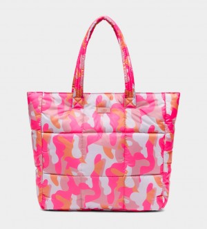 Bolso Tote Ugg Ellory Puff Mujer Rosas | Argentina JWMZHQA-01