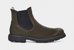 Botas Chelsea Ugg Biltmore Hombre Verde Oliva Oscuro | Argentina VNRSHAX-80