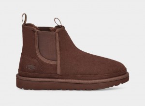 Botas Chelsea Ugg Neumel Hombre Marrones | Argentina MWFPJEQ-94