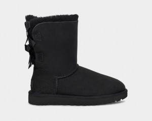 Botas Ugg Bailey Bow II Mujer Negras | Argentina CFXIEVG-24