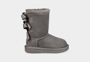 Botas Ugg Bailey Bow II Niños Gris | Argentina LMODYVE-61