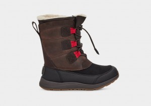 Botas Ugg Bellemore Weather Niños Marrones | Argentina XLKGVAM-37