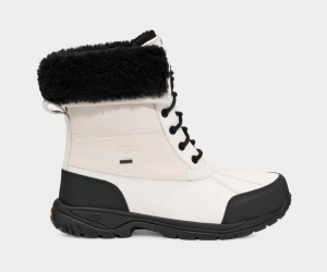 Botas Ugg Butte Hombre Blancas Negras | Argentina DCQSAMW-45