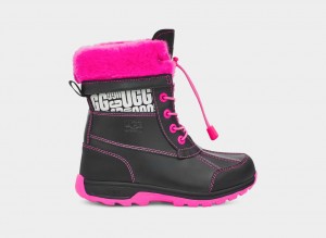 Botas Ugg Butte II CWR Glow Graphic Niños Negras Rosas | Argentina YGNKSQA-25