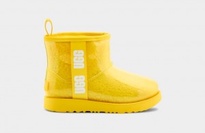 Botas Ugg Classic Clear Mini II Niños Amarillo | Argentina AHQIROU-91