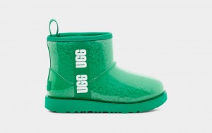 Botas Ugg Classic Clear Mini II Niños Turquesa Verde | Argentina BNGWEHC-69