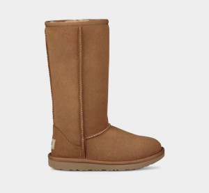 Botas Ugg Classic II Tall Niños Marrones | Argentina YEODAQP-38