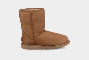 Botas Ugg Classic II Weather Niños Marrones | Argentina MHLKRPA-47