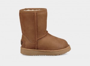 Botas Ugg Classic II Weather Niños Marrones | Argentina VHNEGBK-02