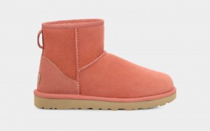 Botas Ugg Classic Mini II Mujer Coral | Argentina CDYBNAH-68