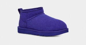 Botas Ugg Classic Ultra Mini Mujer Azules | Argentina HLQYJGV-47