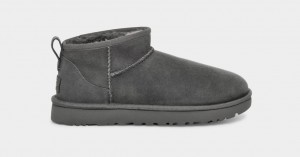 Botas Ugg Classic Ultra Mini Mujer Gris | Argentina JMXDZQY-16