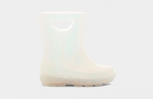 Botas Ugg Drizlita Glitter Niños Blancas | Argentina EISWYDT-57