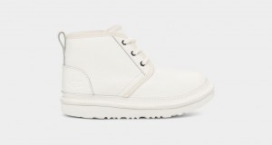 Botas Ugg Neumel II Leather Niños Blancas | Argentina BAZRNLS-75