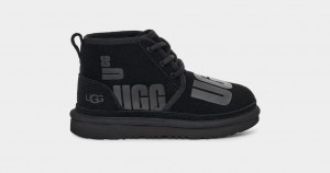 Botas Ugg Neumel II Scatter Graphic Niños Negras | Argentina TWGVIYN-65