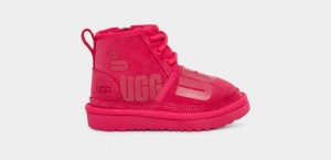 Botas Ugg Neumel II Scatter Graphic Niños Rojas | Argentina CPQDYSJ-13