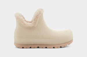 Botas Ugg Raincloud Clear Mujer Beige | Argentina VJQKFIH-92