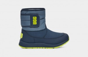 Botas Ugg Toty Weather Niños Azules | Argentina LSUFWBI-04