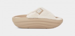 Chanclas Ugg FoamOplush Mujer Moutarde | Argentina HNJLDPF-09