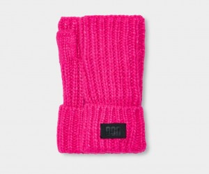 Guantes Ugg Chunky Fingerless Cuff Mujer Rosas | Argentina NTMQZVX-64