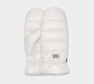 Guantes Ugg Puff Yeah All Weather Mitten Mujer Blancas | Argentina YPVHIQK-50