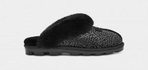 Pantuflas Ugg Coquette Sparkle Spots Mujer Negras | Argentina SFTOEWP-21