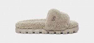 Pantuflas Ugg Cozetta Curly Mujer Gris | Argentina GQVYLBN-12