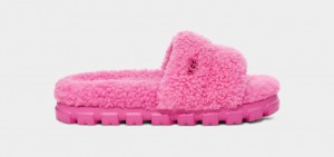 Pantuflas Ugg Cozetta Curly Mujer Rosas | Argentina VIOGMXW-27