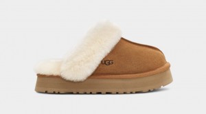 Pantuflas Ugg Disquette Mujer Marrones | Argentina JRNUIMW-15