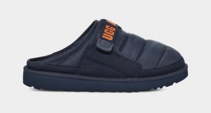 Pantuflas Ugg Dune LTA Hombre Azules Oscuro Naranjas | Argentina LFEGIDH-05