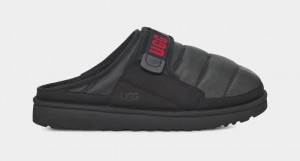 Pantuflas Ugg Dune LTA Hombre Negras Rojas | Argentina VZGWKFI-43