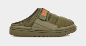 Pantuflas Ugg Dune LTA Hombre Verde Naranjas | Argentina GJLECKZ-69