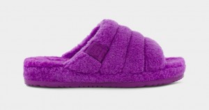 Pantuflas Ugg Fluff You Hombre Moradas Azules | Argentina NLSVQKE-01