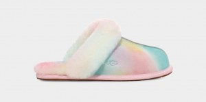 Pantuflas Ugg Scuffette II Watercolors Mujer Multicolor | Argentina PYXMLOA-58