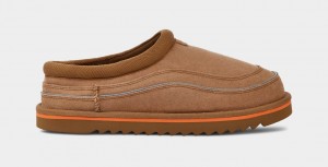 Pantuflas Ugg Tasman Cali Wave Hombre Marrones Naranjas | Argentina NXKJDYF-39