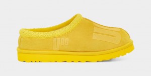 Pantuflas Ugg Tasman Scatter Graphic Hombre Amarillo | Argentina DKMXYGV-61