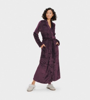 Ropa De Dormir Ugg Marlow Robe Mujer Burdeos | Argentina GPOQIJH-67