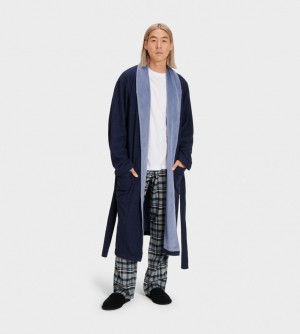 Ropa De Dormir Ugg Robinson Hombre Azul Marino | Argentina HGBSFTZ-24