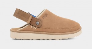 Sandalias Ugg Goldencoast Hombre Marrones | Argentina XBMOWFQ-49