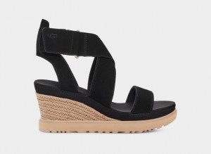 Sandalias Ugg Ileana Mujer Negras | Argentina ZLFHVIR-13