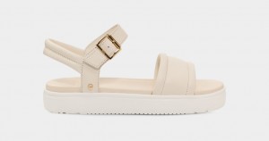 Sandalias Ugg Zayne Strap Mujer Beige | Argentina VKYRTZW-05