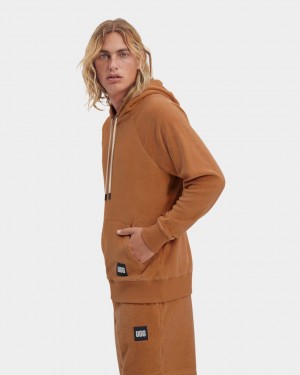 Sudadera con Capucha Ugg Terrance Hombre Marrones | Argentina RQWUBKM-91