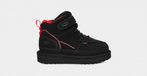 Zapatillas Ugg Highland Hi Heritage Niños Negras | Argentina XFYLKJT-64