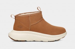 Zuecos Ugg CA805 V2 Ultra Mini Hombre Marrones | Argentina JCWPXFI-07