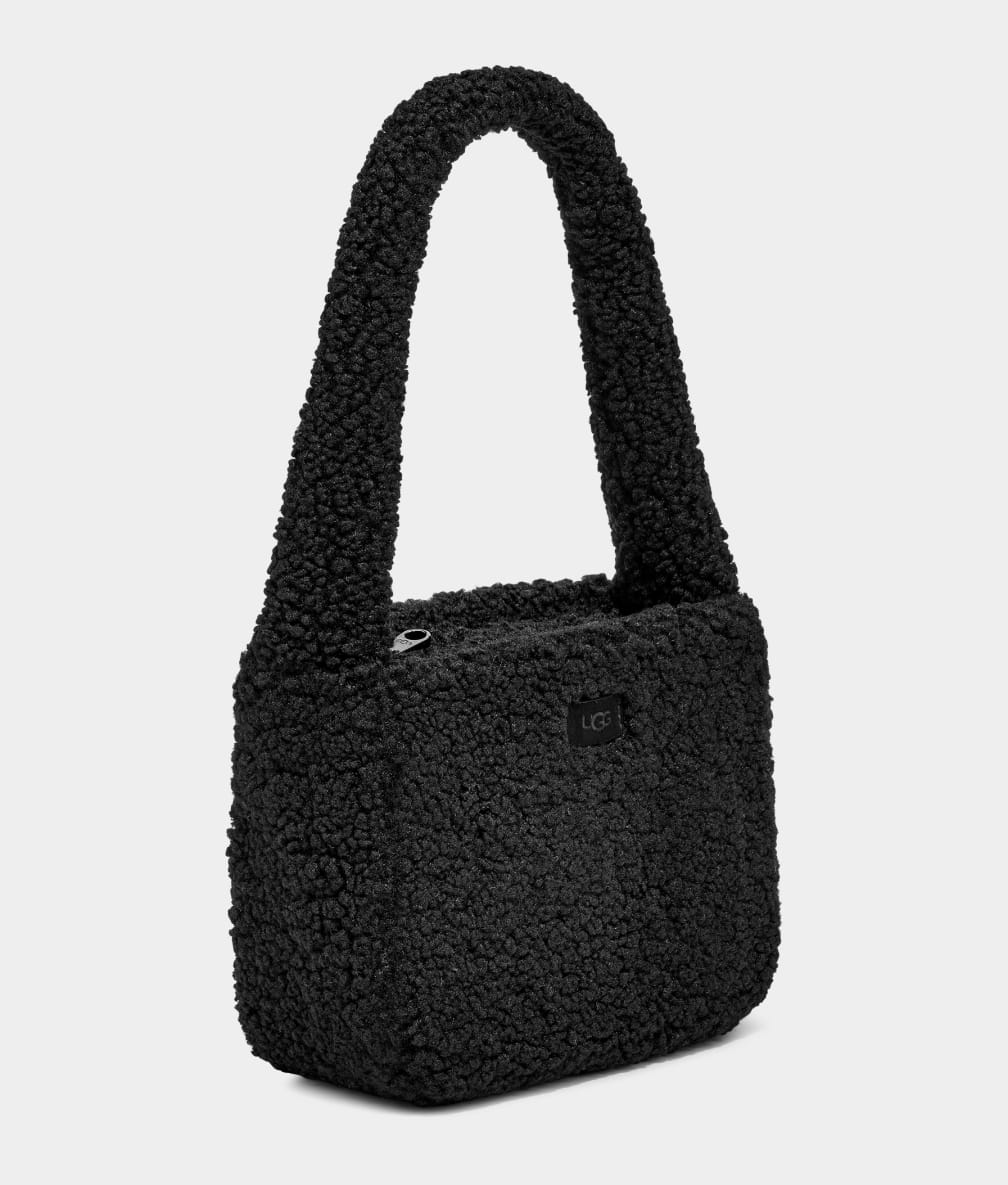 Bolsa De Hombro Ugg Edalene Sherpa Mujer Negras | Argentina NMWYHGI-40