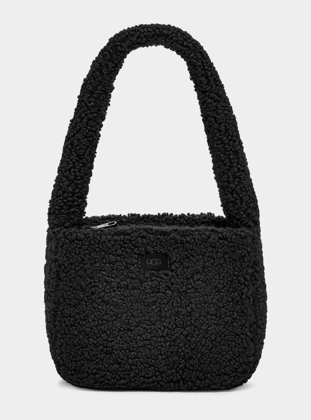 Bolsa De Hombro Ugg Edalene Sherpa Mujer Negras | Argentina NMWYHGI-40