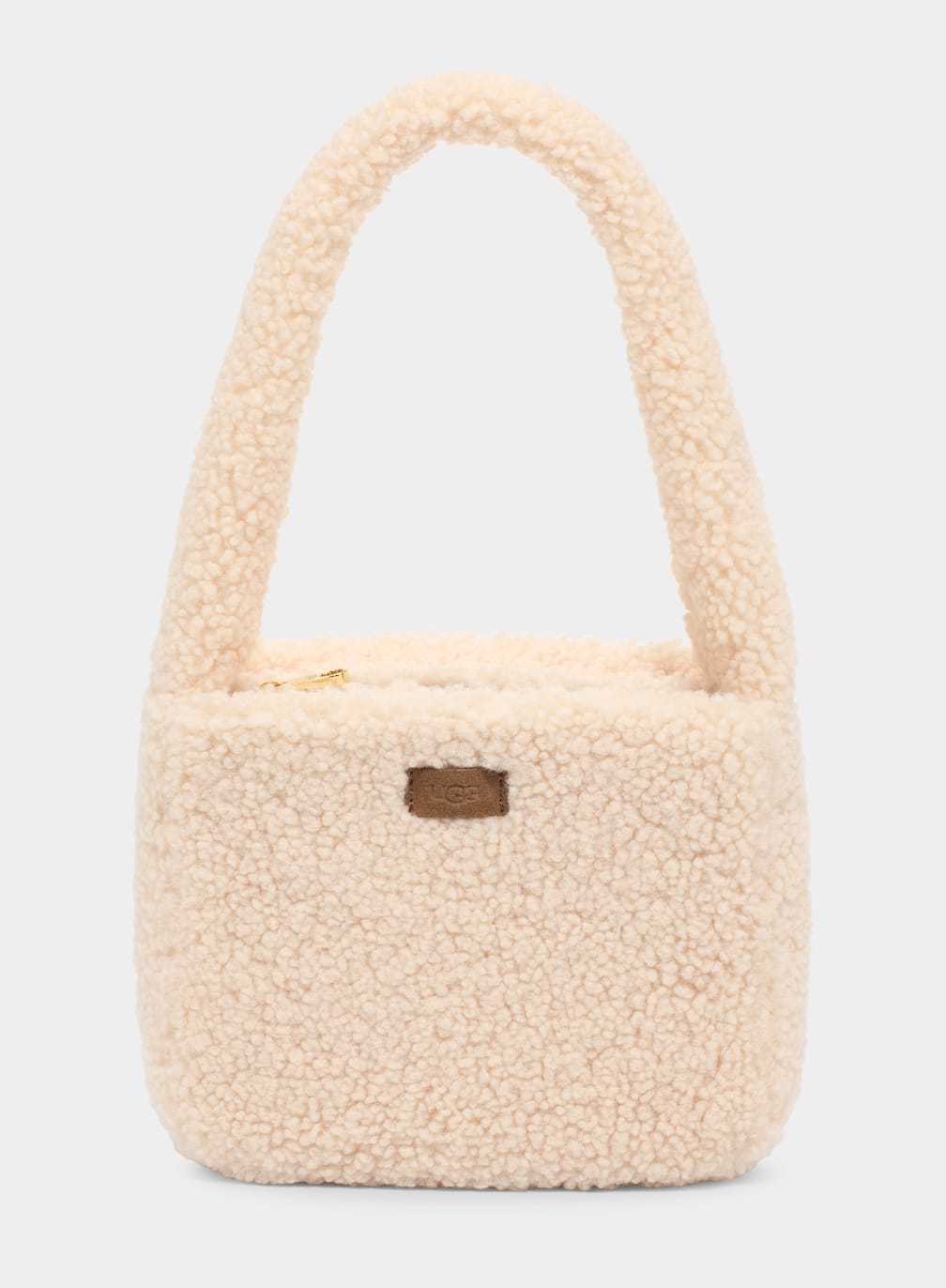 Bolsa De Hombro Ugg Edalene Sherpa Mujer Beige | Argentina JFYBVDU-10