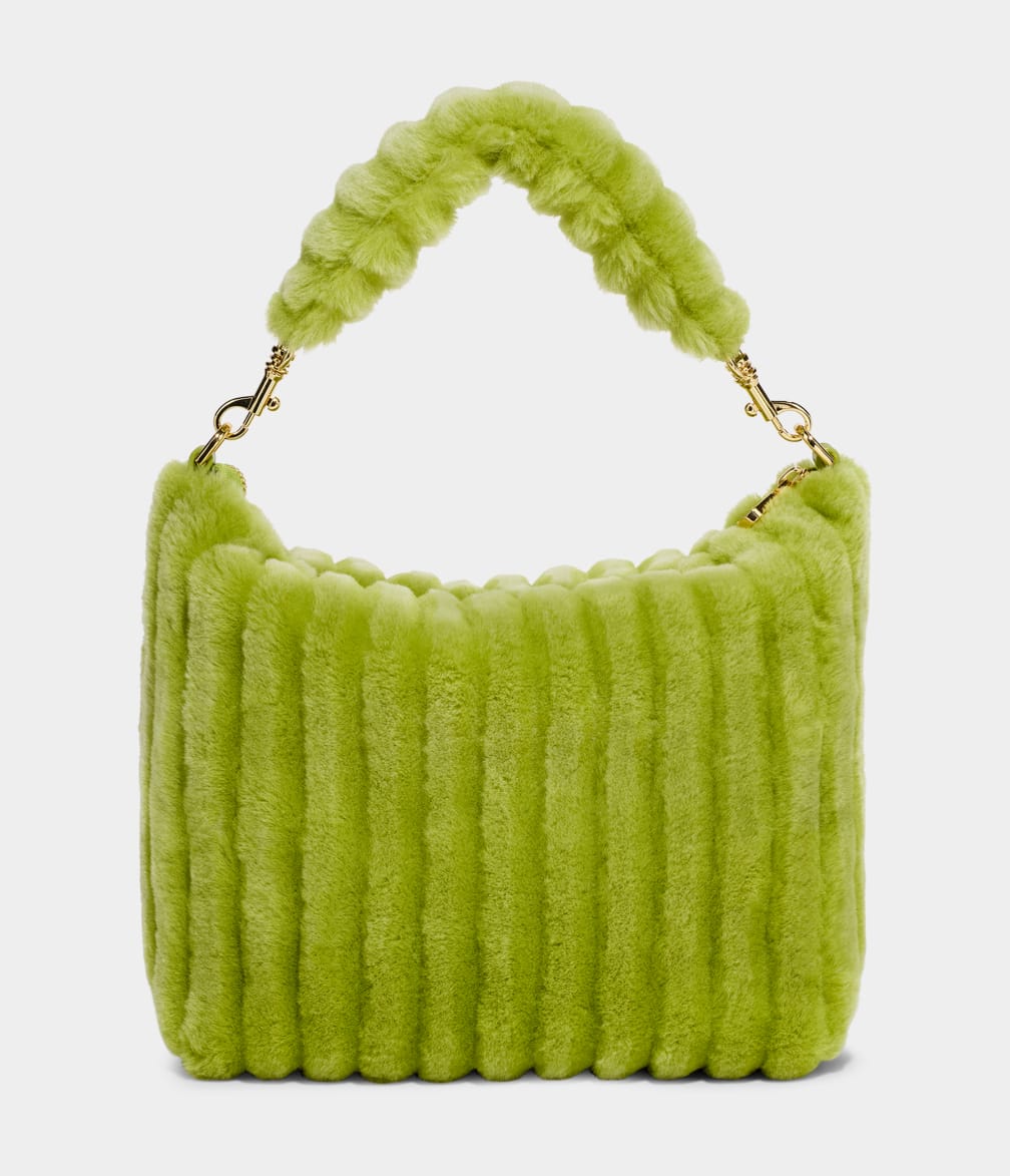 Bolso Tote Ugg Duffy Sherpa Corduroy Mujer Verde | Argentina CRJPGEO-84