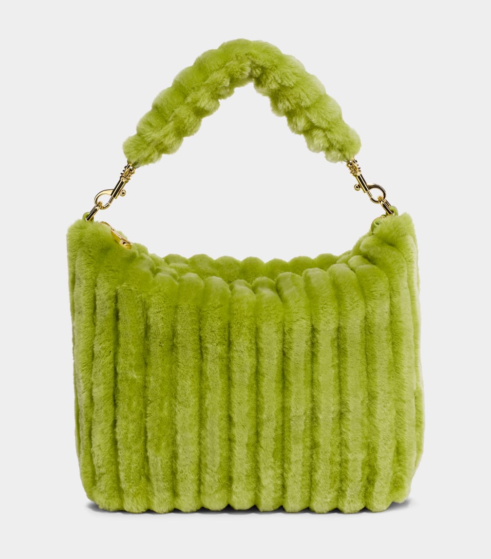 Bolso Tote Ugg Duffy Sherpa Corduroy Mujer Verde | Argentina CRJPGEO-84