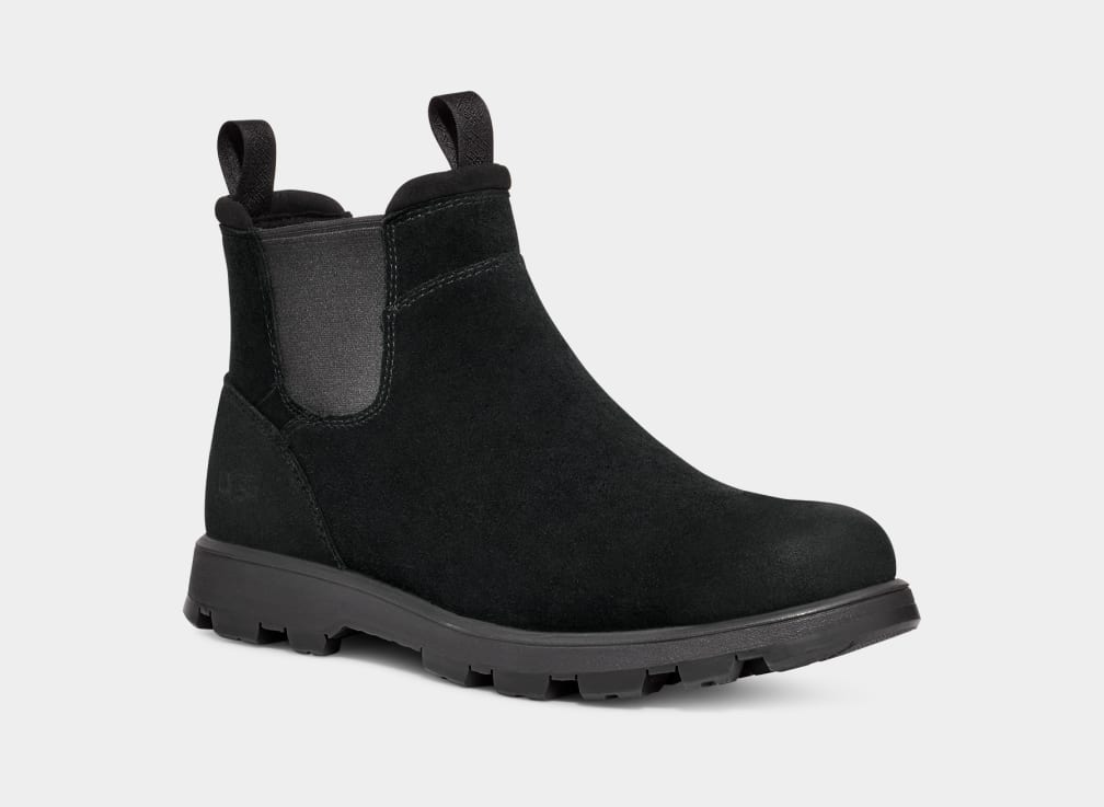 Botas Chelsea Ugg Hillmont Hombre Negras | Argentina MAPSZGF-39